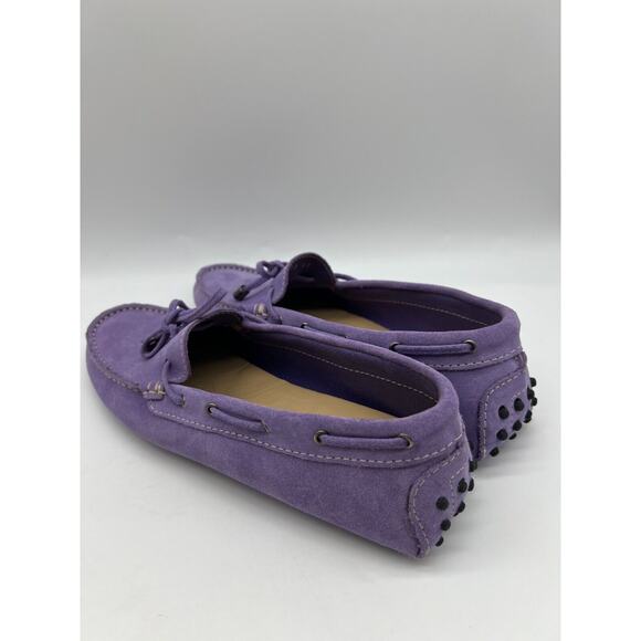 Soldini Women’s Suede Slippers Lilac Made in Italy EUR 41/US 10 New - Picture 8 of 12